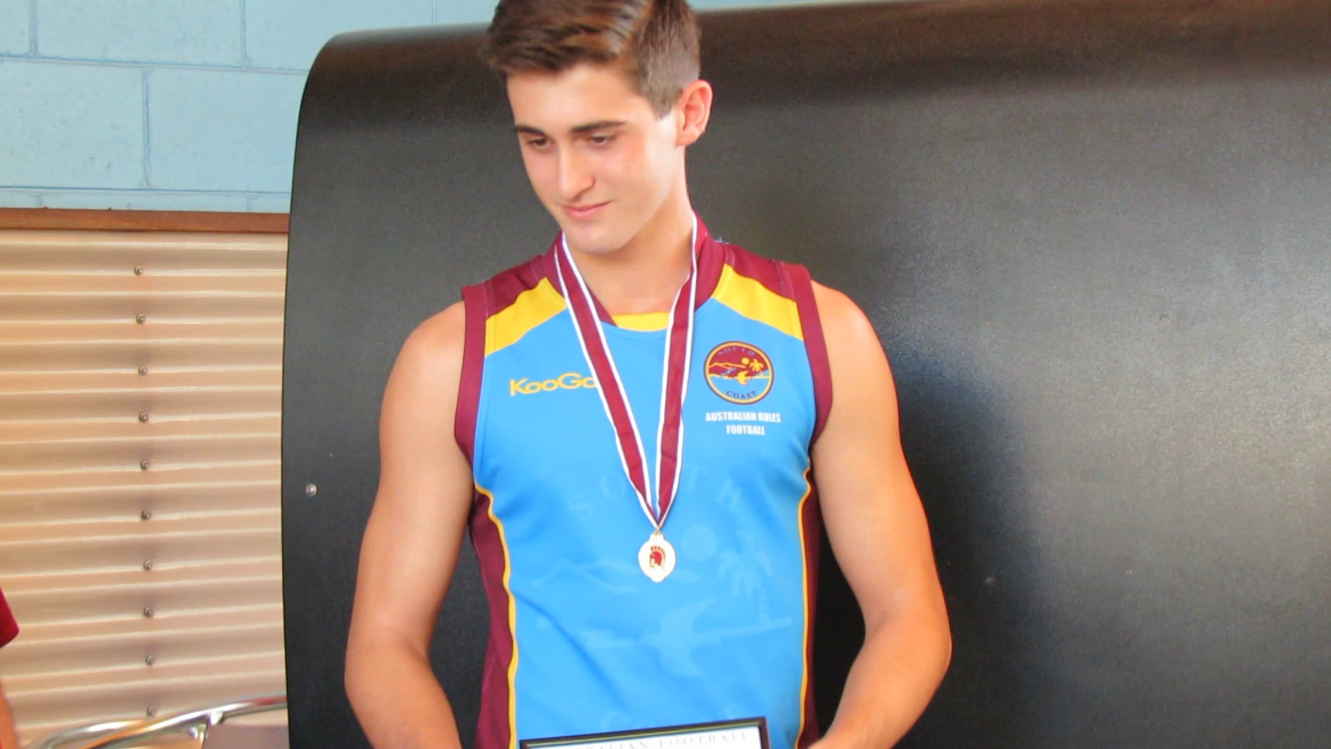 Player's Player and Trojan Medalist Domenic McEwan